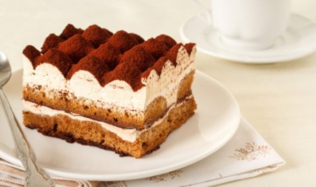 Tiramisú de café