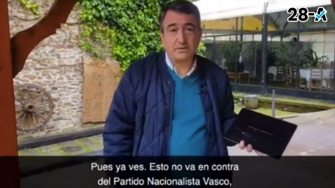 Esteban responde con otro vídeo al de C’s: «Van contra todo el pueblo vasco»