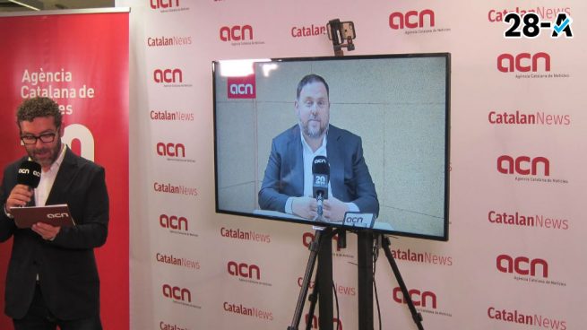 Ciudadanos recurre ante la Junta Electoral la participación de Junqueras y Comín en el debate de TV3