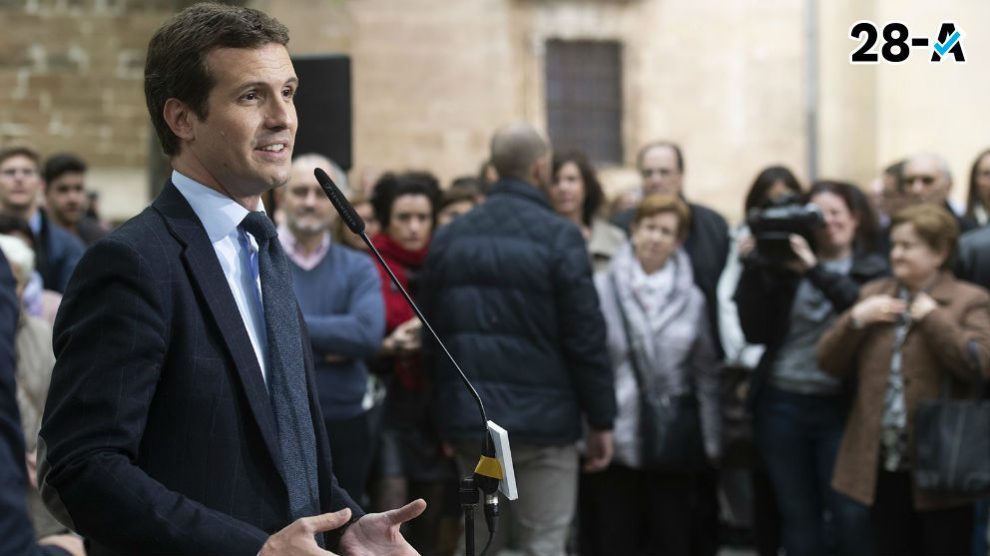 Pablo Casado en Pamplona