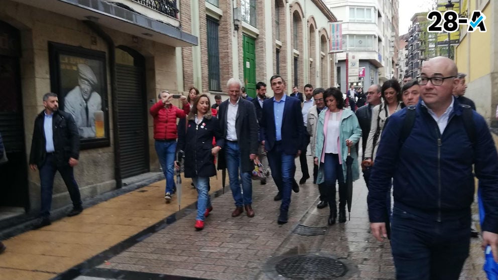 Pedro Sanchez en La Rioja. Foto: Europa Press