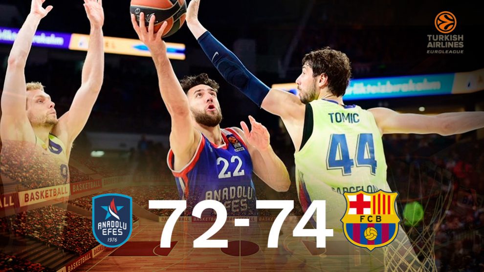 El Barcelona ganó el factor cancha en Turquía.