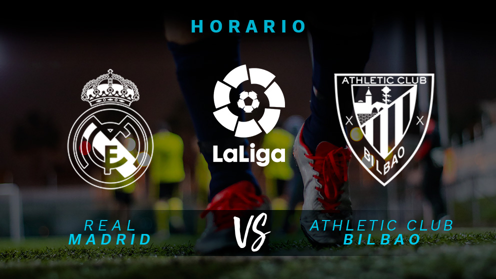 Liga Santander: Real Madrid – Athletic Club | Horario del partido de fútbol de Liga Santander.