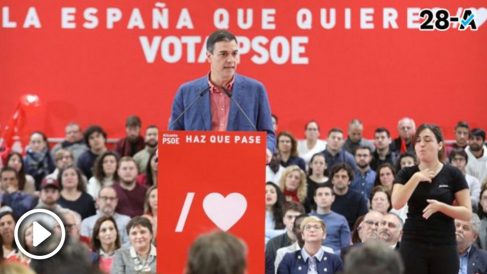 Pedro Sánchez en Alicante. Foto: EP