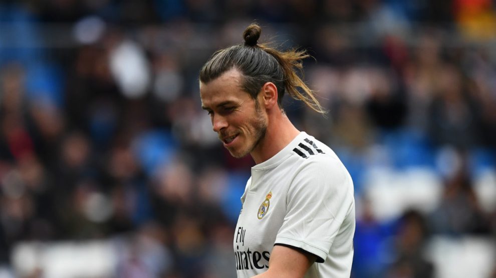 Bale, durante el Real Madrid – Athletic (AFP).