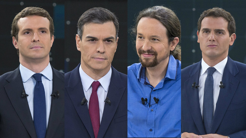 Vota al ganador del debate electoral de La 1 de TVE.