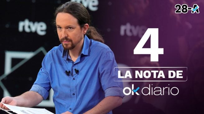 Iglesias acudió de espectador a un debate en el que fue ninguneado