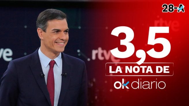 Un Sánchez desencajado y fuera de sí pierde el debate en ‘su’ TVE