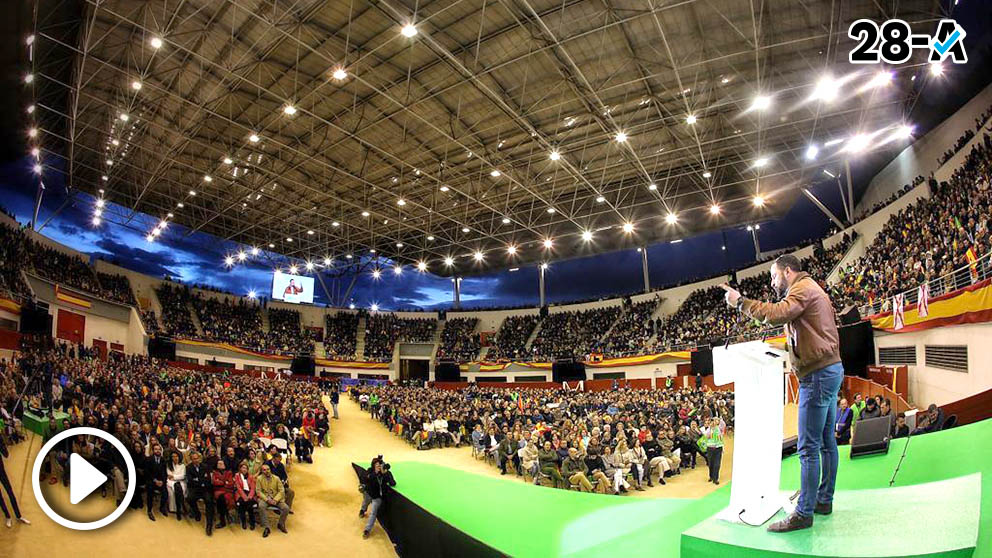 Santiago Abascal, líder de VOX. Foto. Twitter.