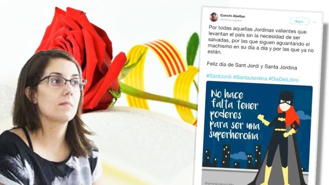 La obsesión feminista llega a Sant Jordi: la portavoz catalana de Podemos inventa ‘Santa Jordina’