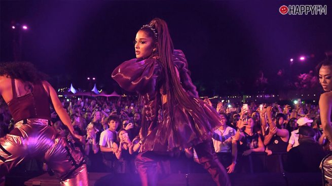 Ariana Grande es agredida con un limón durante su actuación en ‘Coachella 2019’
