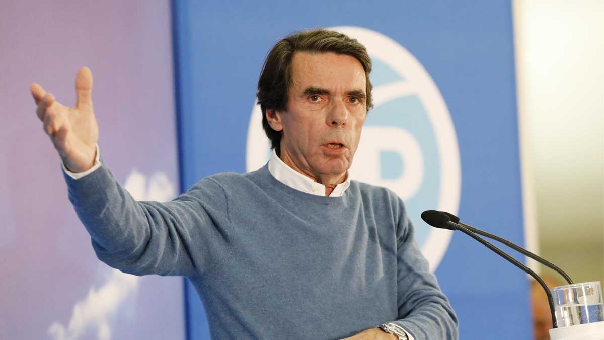 El ex presidente José María Aznar (Foto: Europa Press).