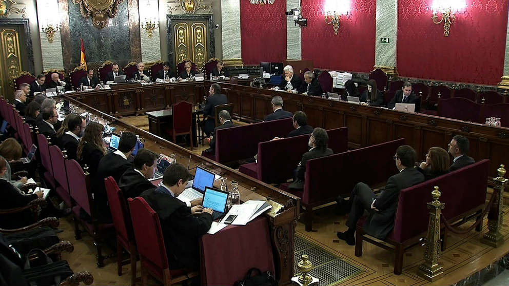 Juicio del Procés, hoy
