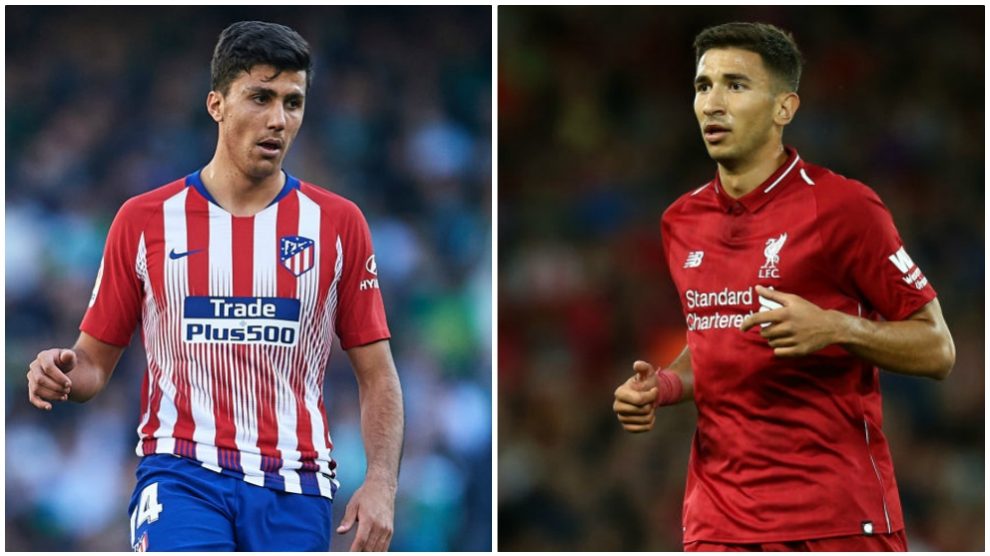 Rodri Hernández, izquierda, y Marko Grujic, derecha. (Getty)