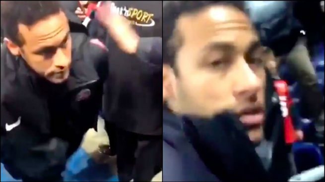 El seguidor agredido insultó y provocó a Neymar: «¡Eres un cabrón, aprende a jugar!»