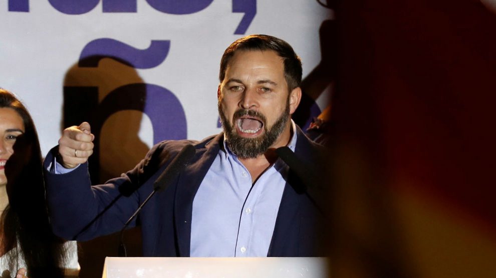 Santiago Abascal, líder de Vox.