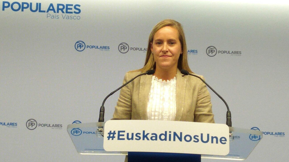 Amaya Fernández, secretaria genral del PP vasco