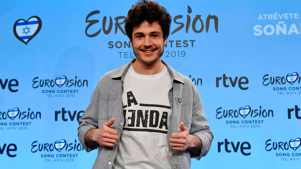 Miki Núñez, ganador de Operación Triunfo, representará a España en Eurovisión 2019 con ‘La Venda’. Foto: Europa Press