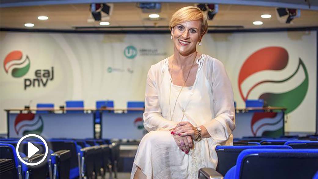 La presidenta del PNV en Vizcaya, Itxaso Atutxa. (Foto: EFE)