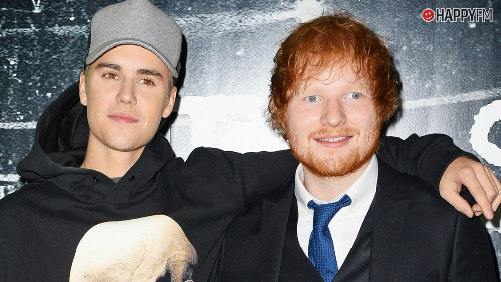Justin Bieber y Ed Sheeran