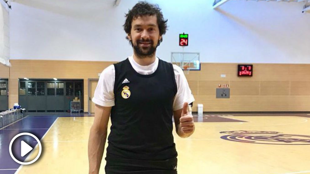 Llull vuelve a entrenar con el grupo.