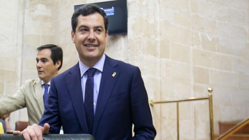 Juanma Moreno, presidente de la Junta de Andalucía