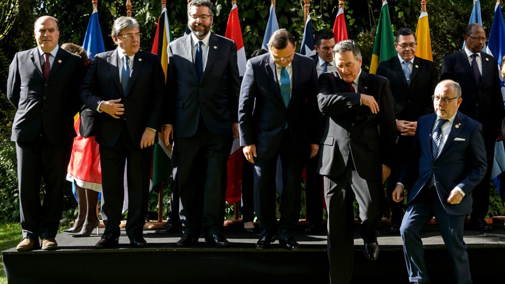 Reunión del Grupo de Lima (Foto: AFP)