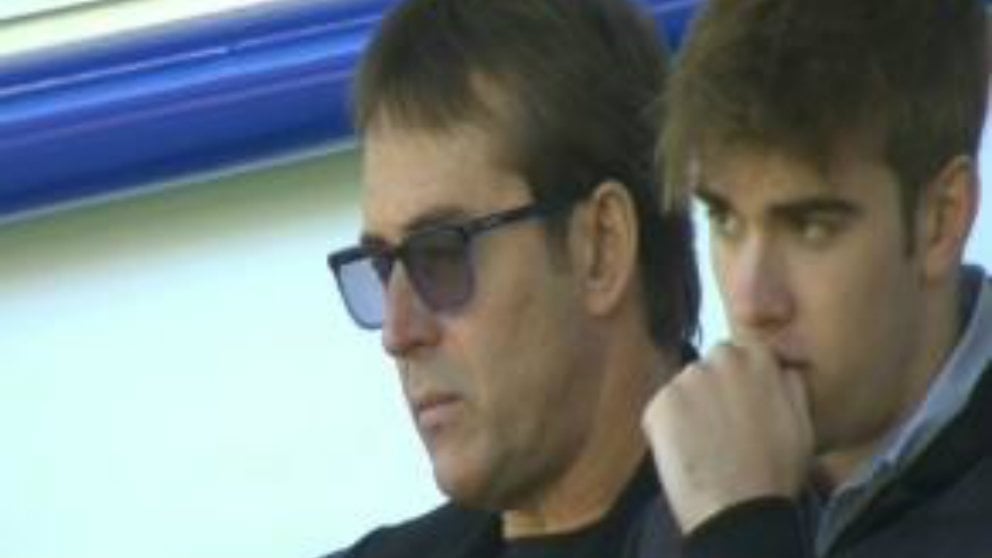 Julen Lopetegui en Ipurua (Captura de pantalla)