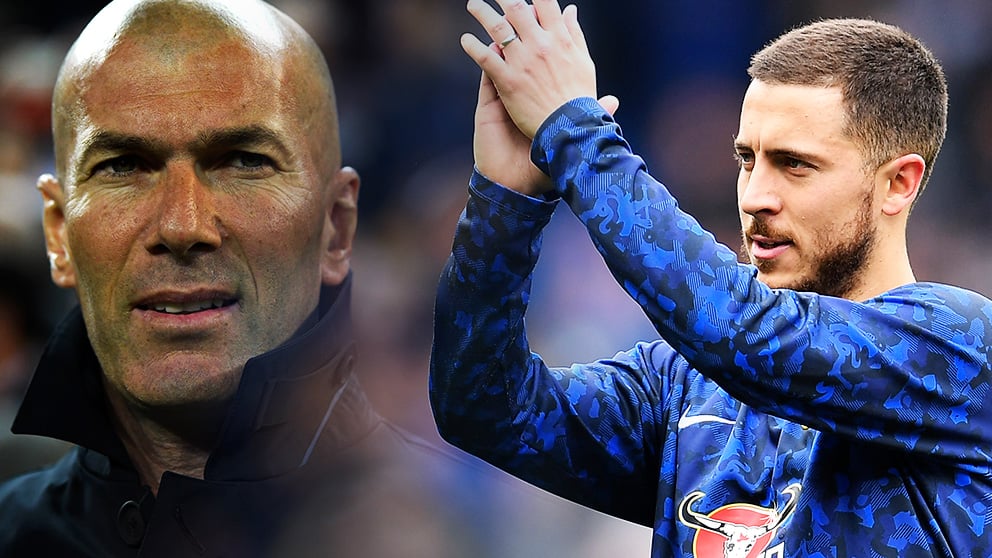 Zidane recomendó el fichaje de Hazard al Real Madrid hace ocho años.