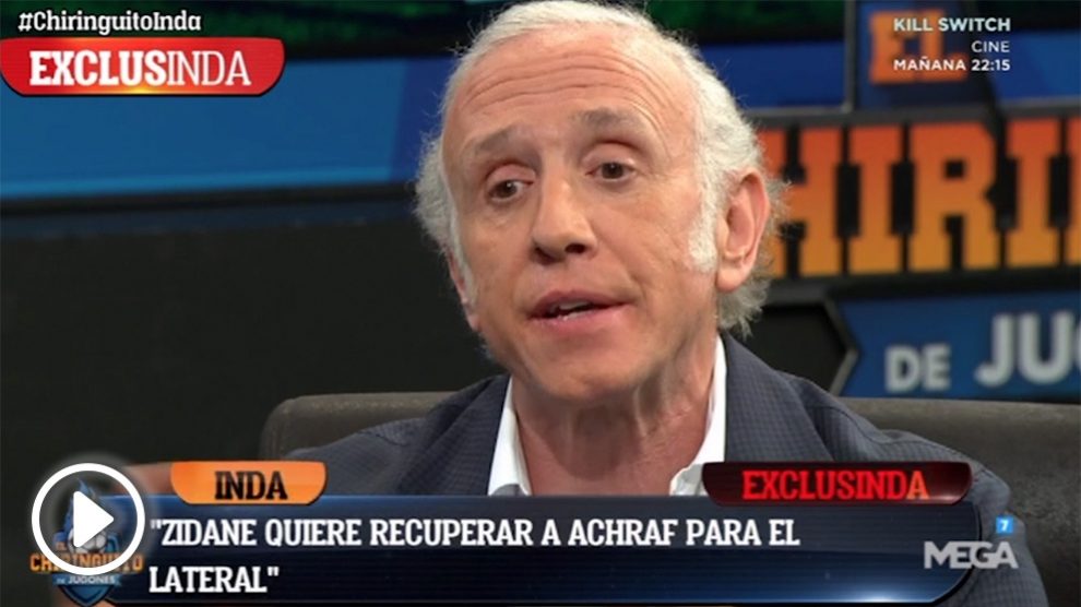 Achraf es muy del gusto de Zidane.