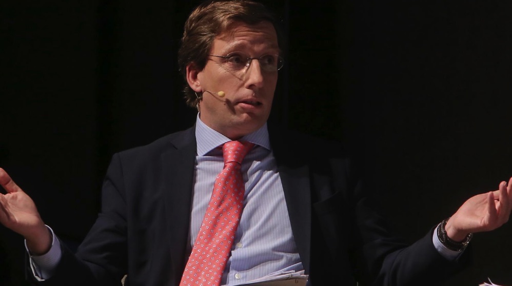 José Luis Martínez-Almeida en el debate de este lunes. (Foto. Europa Press)