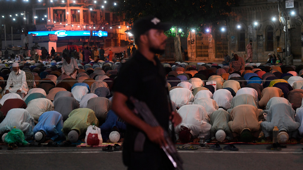 Ramadán en Karachi, Pakistán (Foto: AFP)