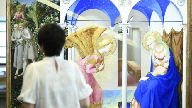 ‘La Anunciación’ de Fra Angelico brilla más azul que nunca tras un año de restauración