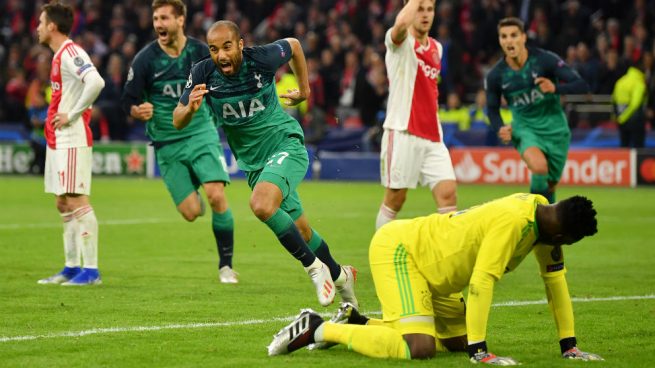 Ajax - Tottenham: Así fue el gol de Lucas Moura el 95' para obrar el milagro del Tottenham - Champions League