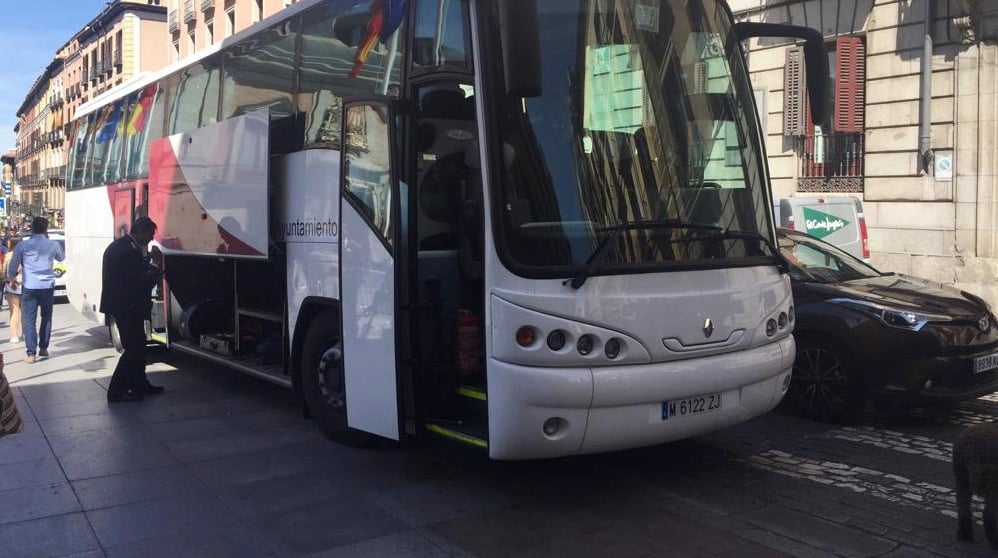 Autobús del Ayuntamiento de Madrid.