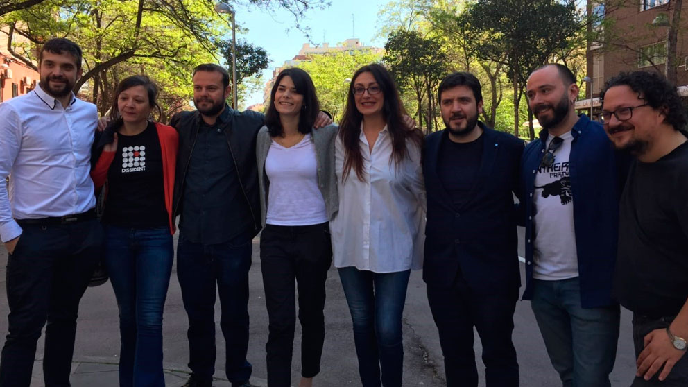 Candidatos de Unidas Podemos a las elecciones autonómicas, municipales y europeas 2019 en una foto de familia. Foto: EP