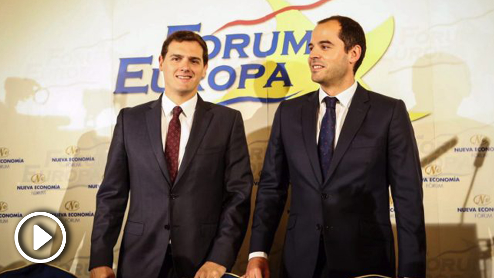 Albert Rivera e Ignacio Aguado. (Foto: Flickr)