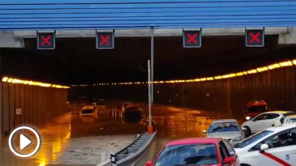 Túnel de la M-13 cercano al aeropuerto de Barajas (Foto: EP)
