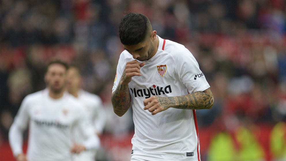 Éver Banega (AFP)