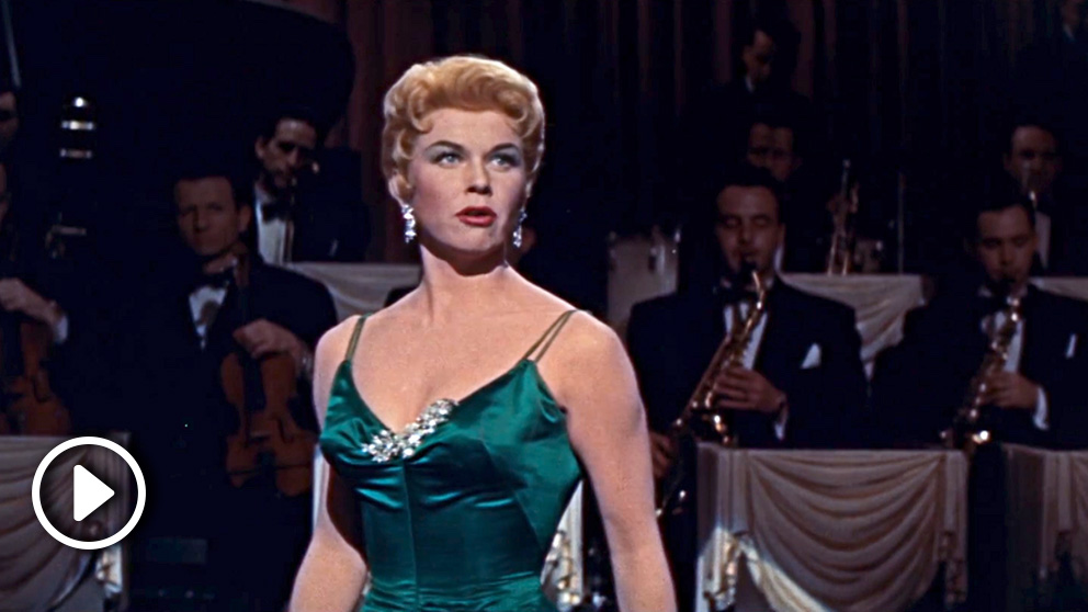 La estrella de Hollywood Doris Day.