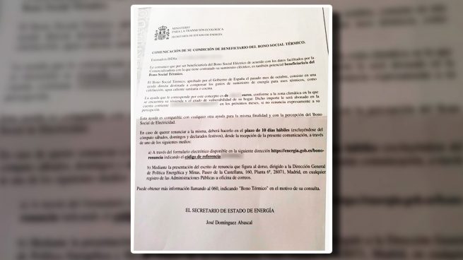 Sánchez anuncia por carta a días de las elecciones una paga a familias pobres para calefacción