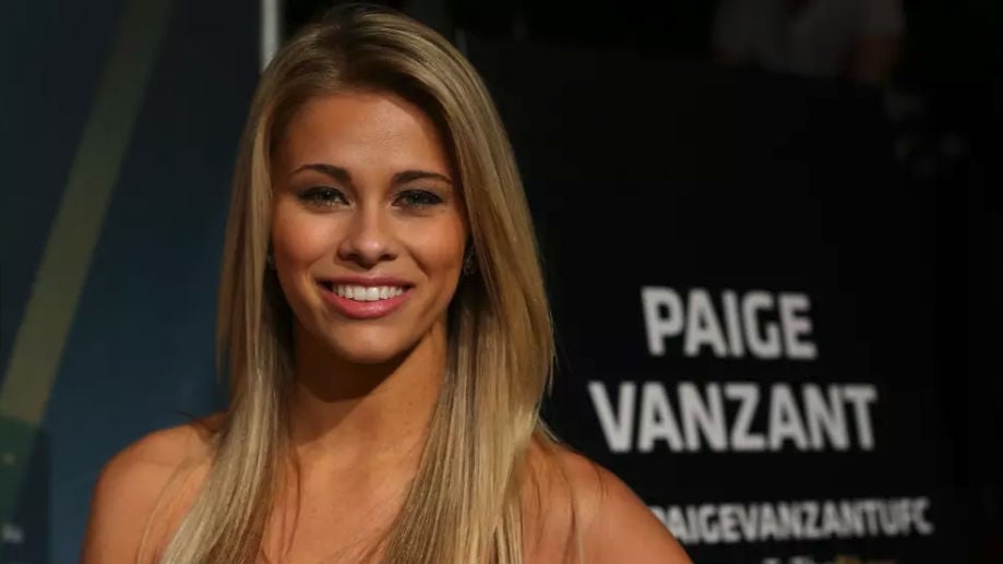 Paige VanZant, luchadora de la UFC.