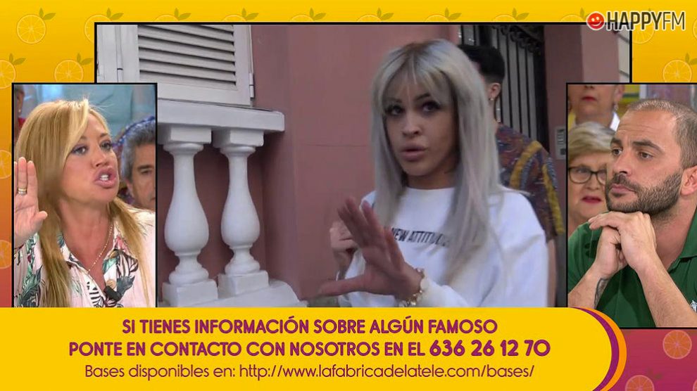 Antonio Tejado discute con Belén Esteban