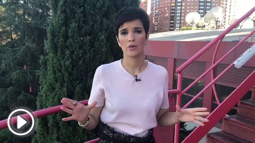 Paula Sainz-Pardo, presentadora de La 2 Noticias, en las redes sociales: «¿A favor o en contra del boicot al Festival de Eurovisión que se celebra en Israel?»