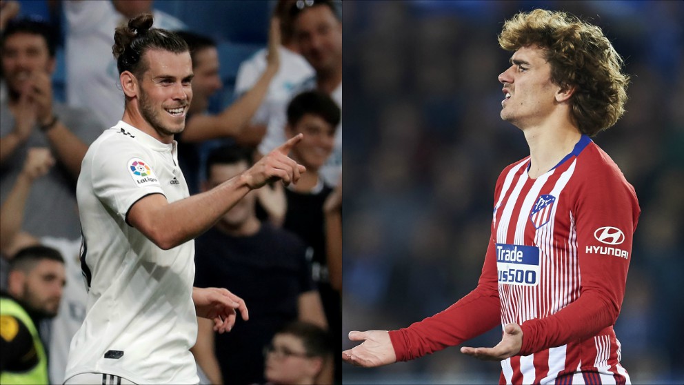 Bale retrata a Griezmann. (Getty)