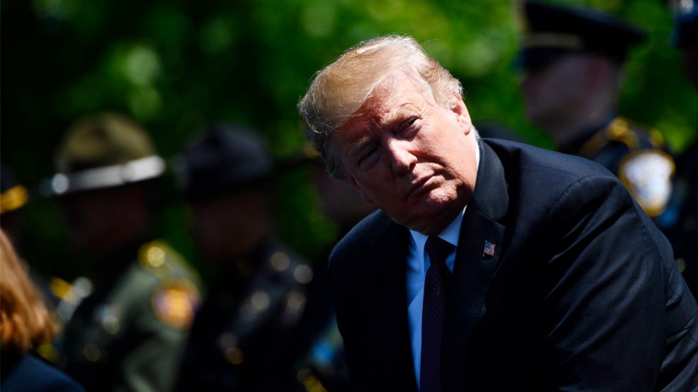 Donald Trump en una imagen reciente (Foto: AFP)