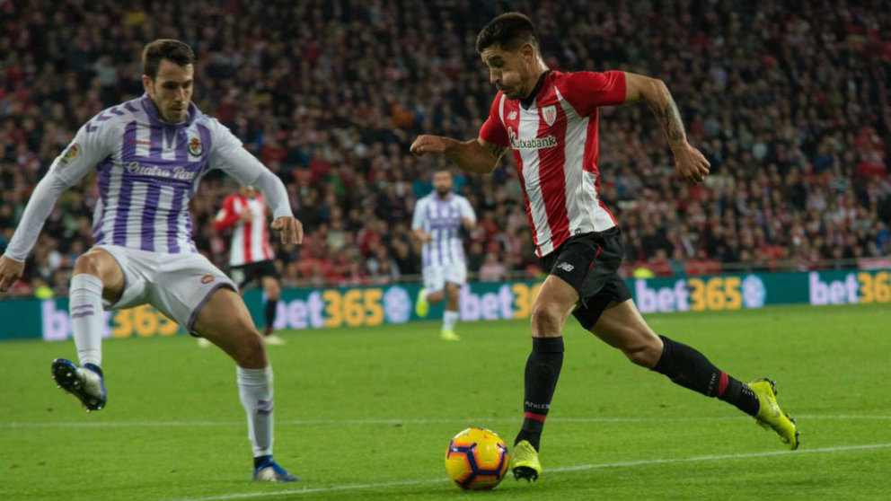 Yuri Berchiche ante el Valladolid (@YuriBerchiche)