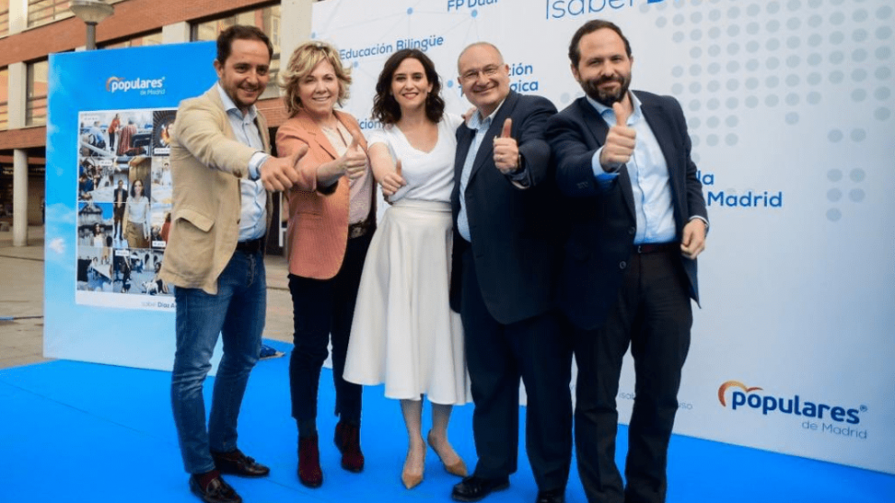 Isabel Díaz Ayuso, candidata del PP a la Comuniddad de Madrid. @PP