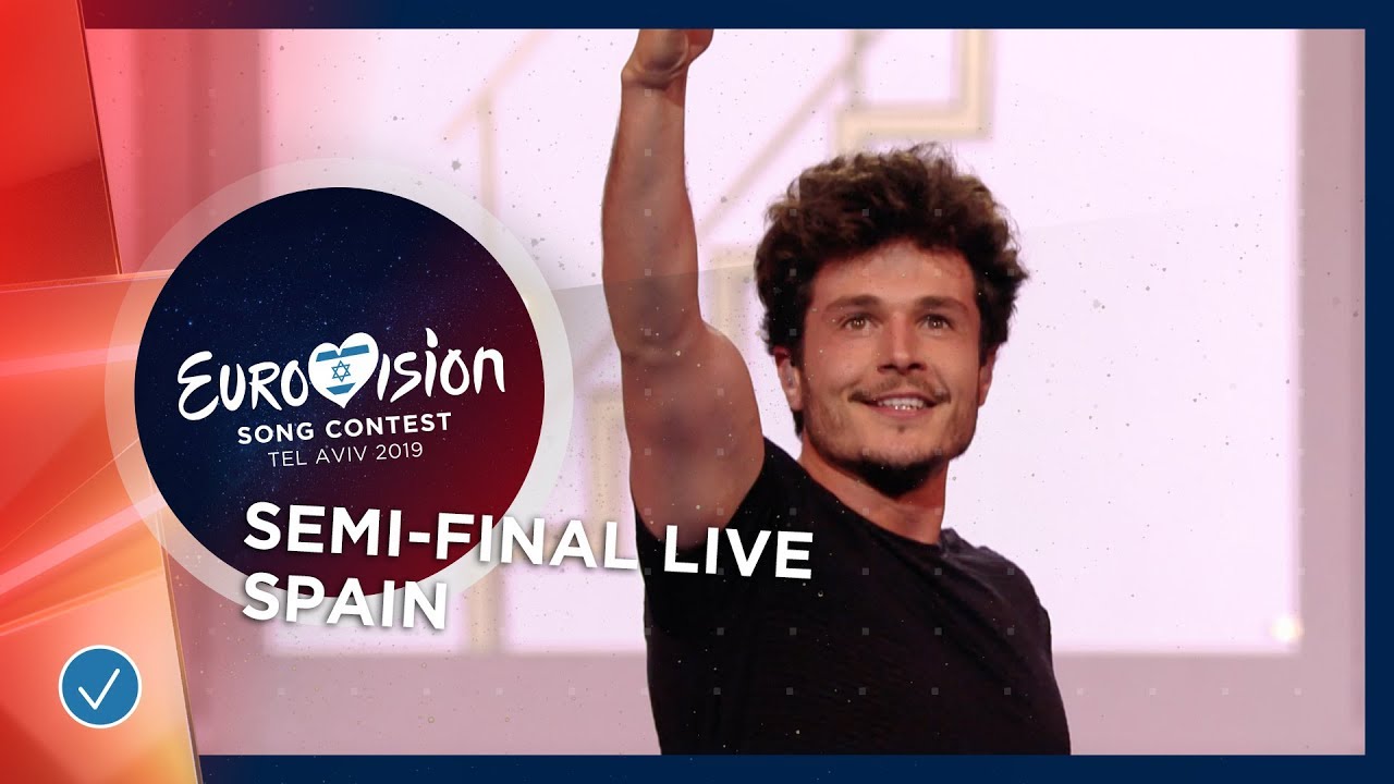 Miki canta ‘La venda’ en la primera semifinal de Eurovisión 2019.