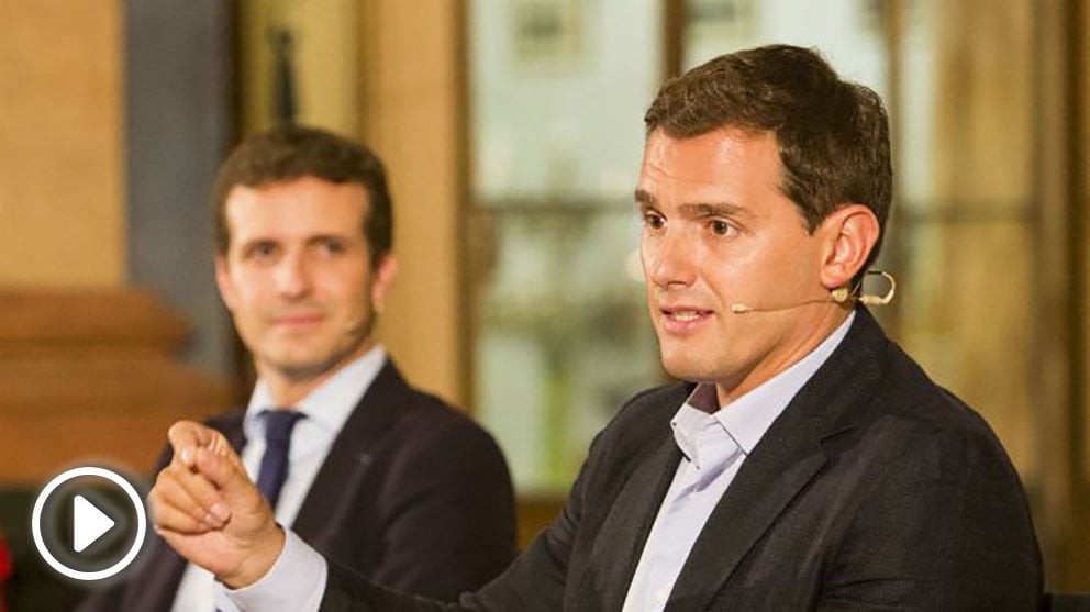 Pablo Casado y Albert Rivera en una imagen de archivo (EP).